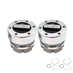 WARN 9790 19-spline hub pair shows OEM-style compatibility for classic GM trucks.
