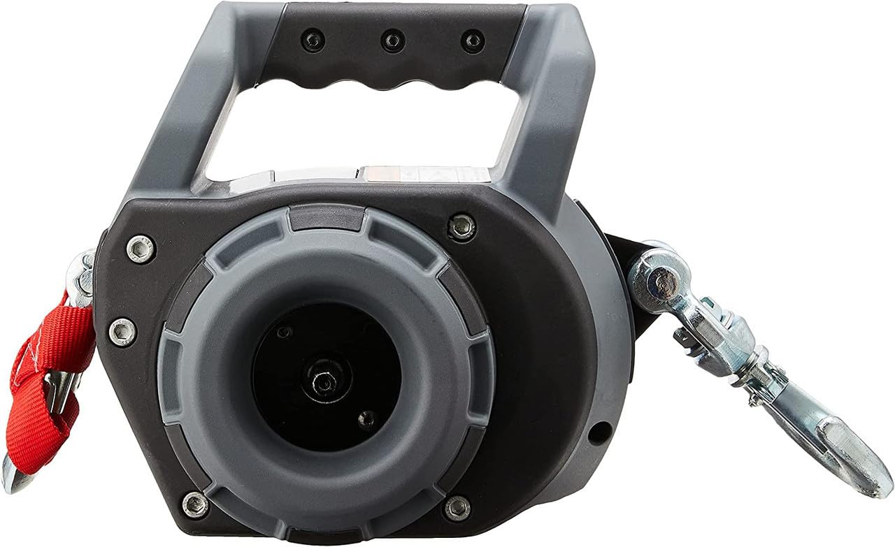 Drill-powered operation lets you pull with a standard portable drill and WARN Winch.