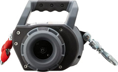 Drill-powered operation lets you pull with a standard portable drill and WARN Winch.