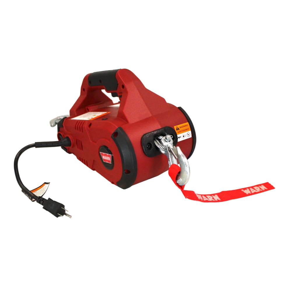 WARN PullzAll compact 15 lb unit designed for easy transport.