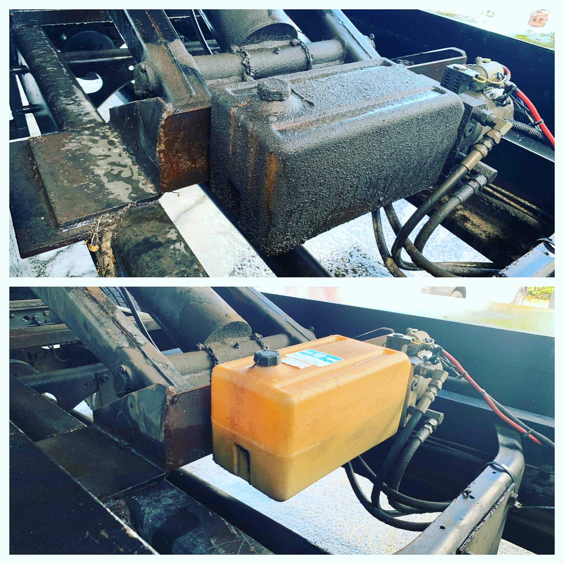 One‑step Wash Chems Pro 30 cleaning for large equipment shows efficiency.