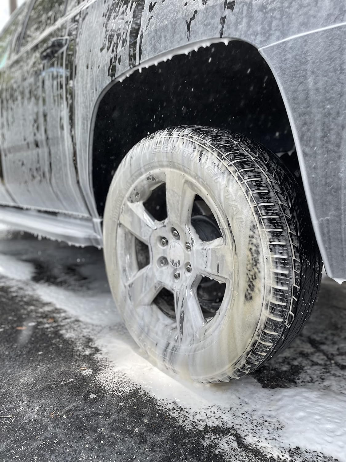 Wash Chems Pro50 spray and rinse setup enables quick wash