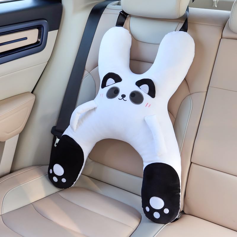 WASTROYAL car pillow fits all car types for family travel.