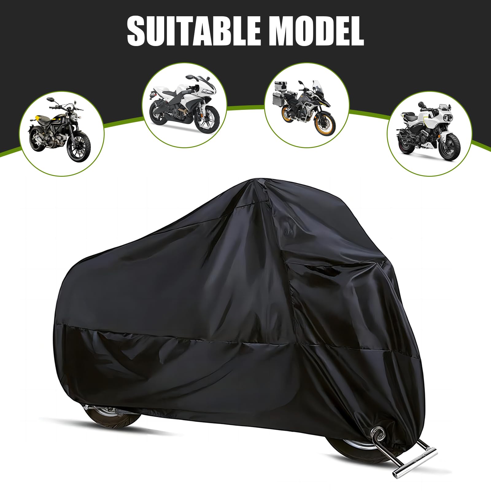 waswale motorcycle cover easy to clean and quick dry after use