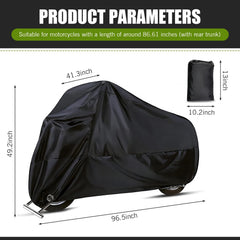 waswale motorcycle cover sun protection shields your bike from sun damage