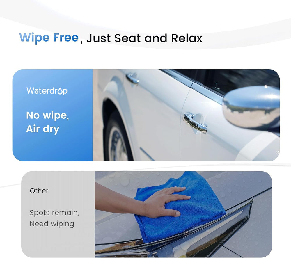 Waterdrop Spotless Car Wash System bypass switch enables easy water mode switching for faster washes.