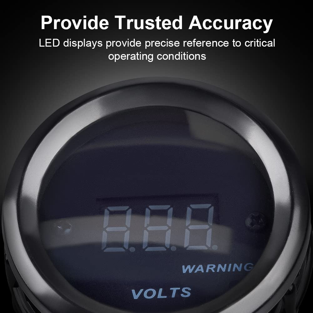 WATERWICH voltmeter helps monitor battery state to prevent unexpected discharge