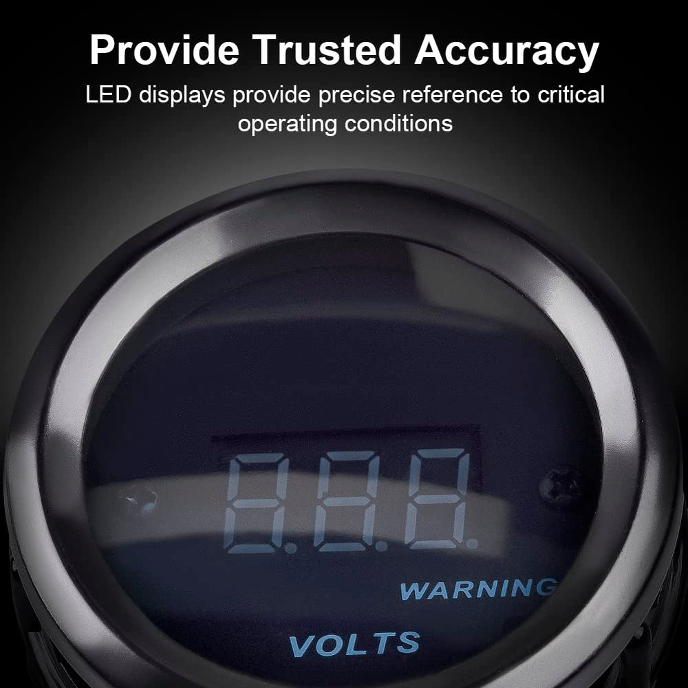 WATERWICH voltmeter helps monitor battery state to prevent unexpected discharge