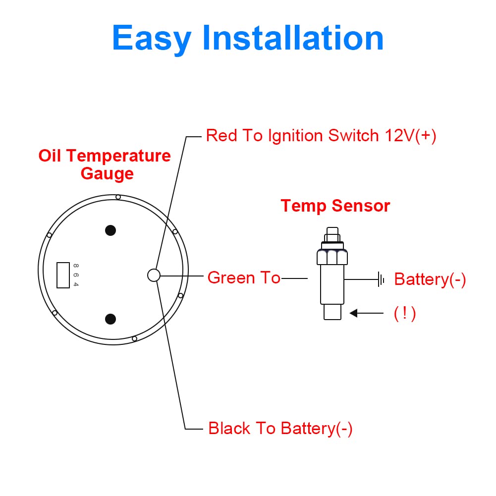 WaterWich blue LED display aiding at a glance temperature checks