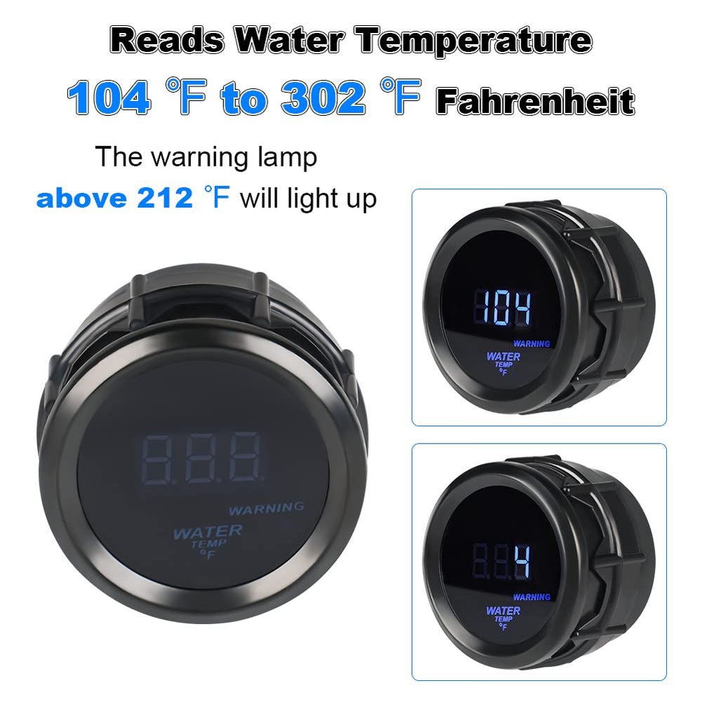 WaterWICH gauge arrives with sensor and wiring for easy installation