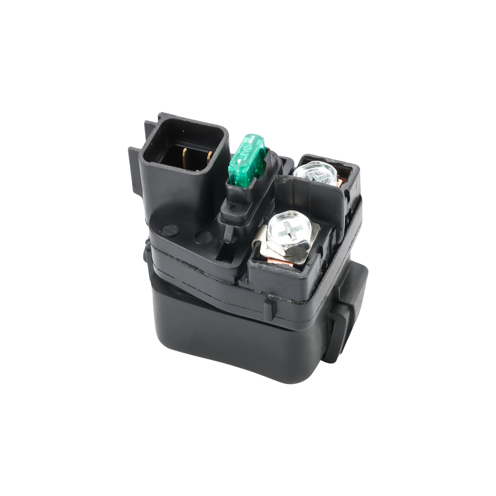 WATERWICH starter solenoid relay close-up shows durable construction for long life.