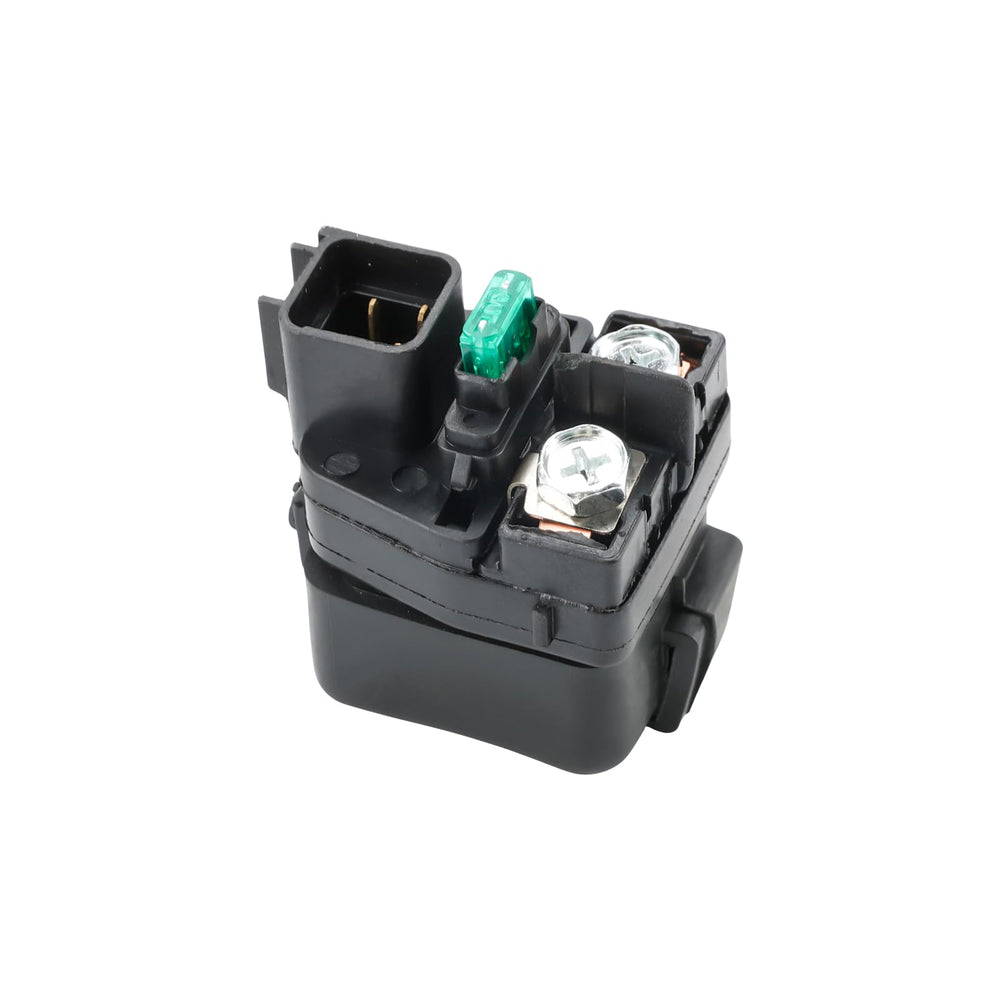 WATERWICH starter solenoid relay close-up shows durable construction for long life.
