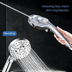 Watfigby RV shower head power wash mode delivers high pressure cleaning for tubs and tiles.