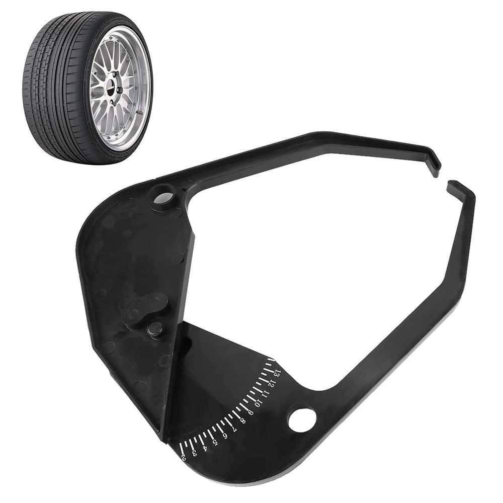 Watris Veiyi car tire caliper measuring tire width accurately for portable use.