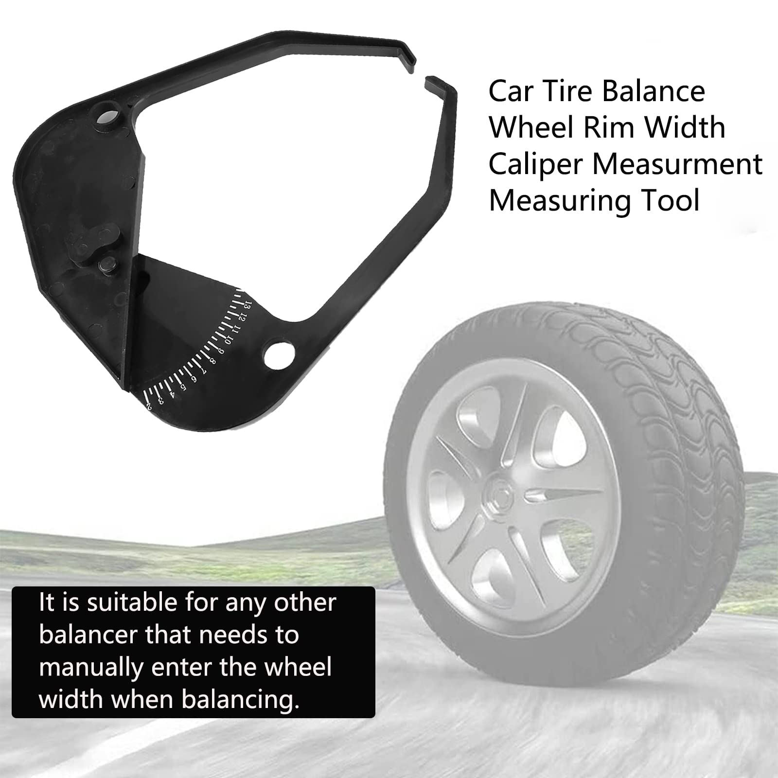 Watris Veiyi portable wheel caliper designed for on-the-go measurements.