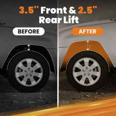 Waverspeed Navigator rear 2.5in lift balances rear height