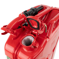 Wavian bayonet quick-release spout for spill-free transfers