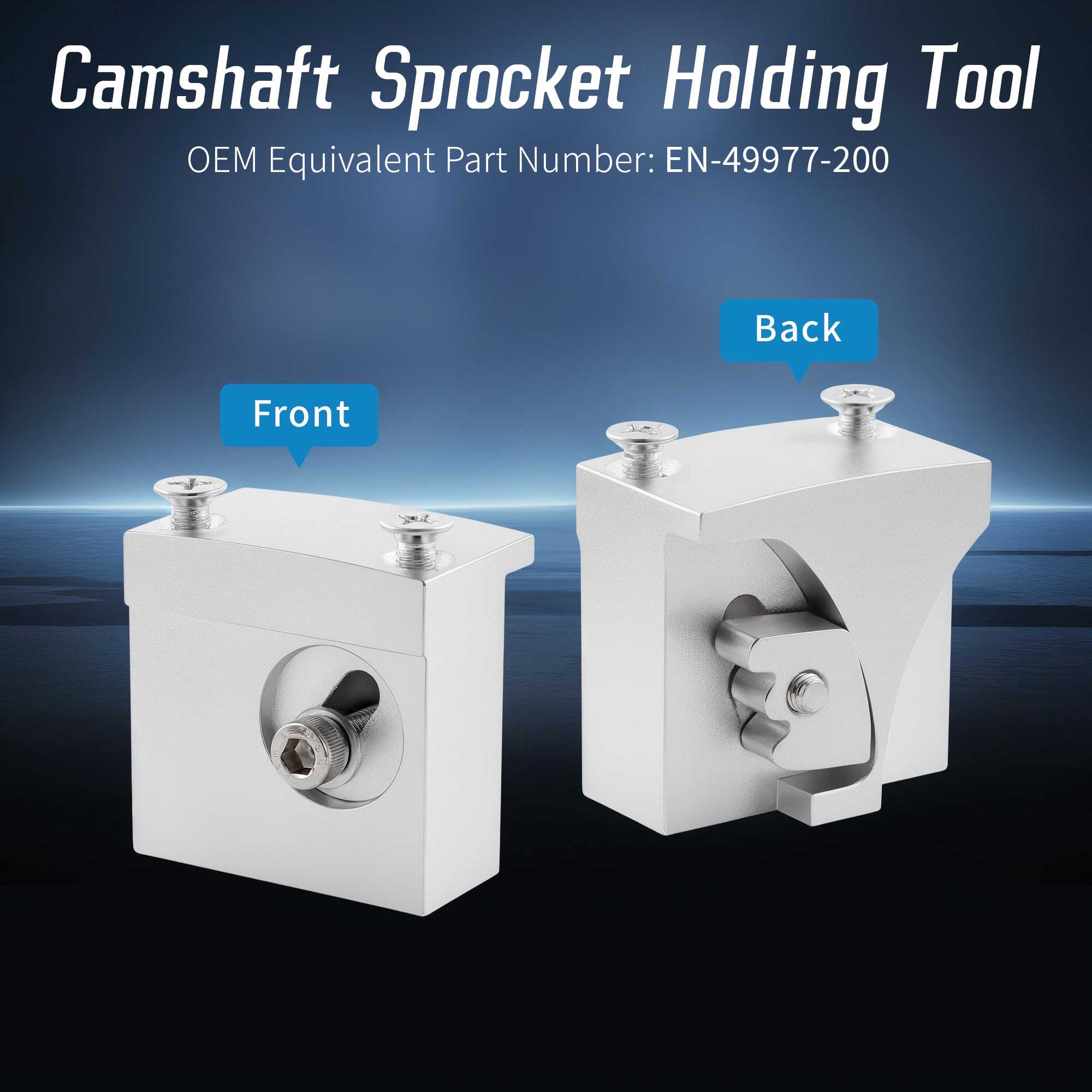 WAYCOJOY camshaft sprocket fixing tool stabilizing the sprocket