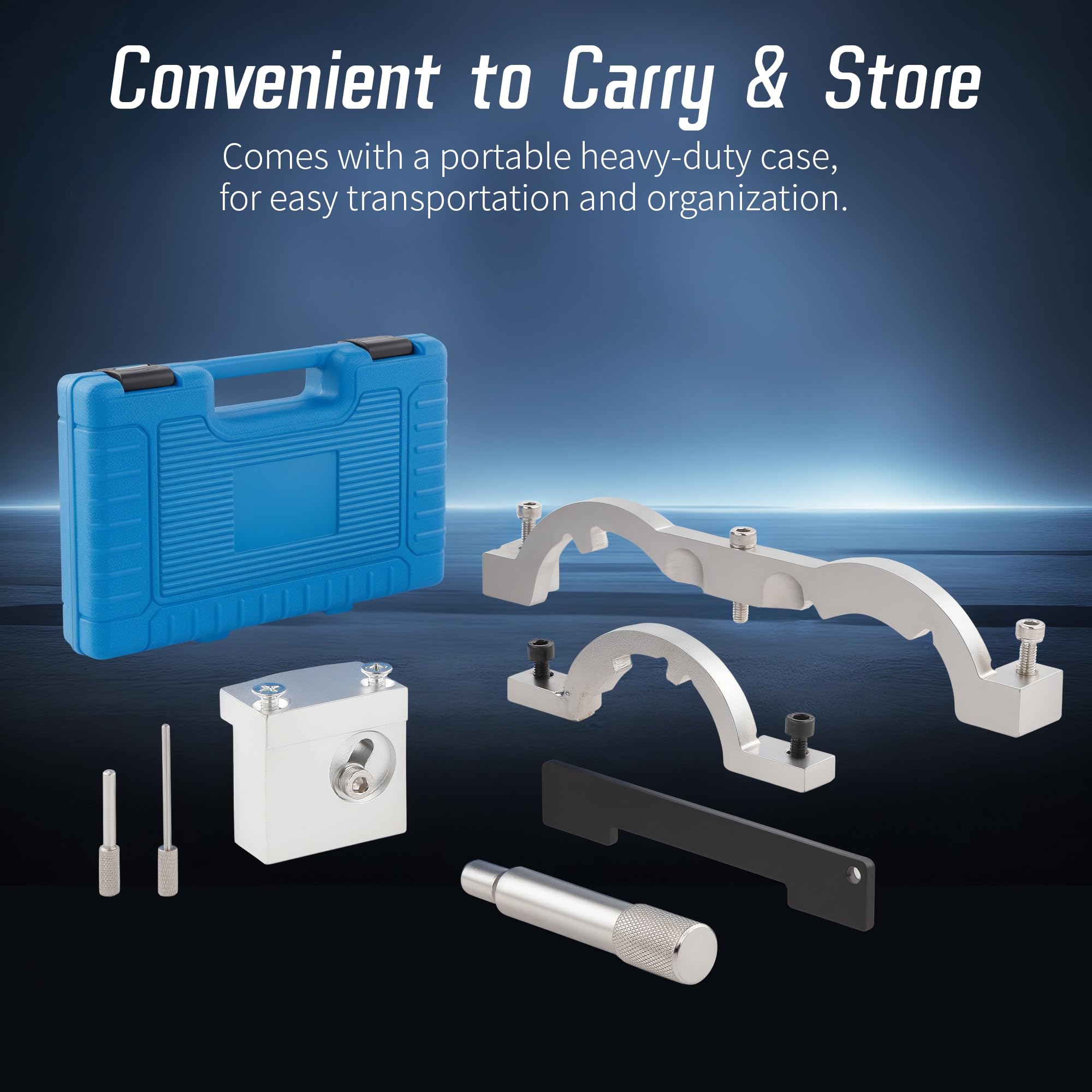 WAYCOJOY chain tensioner locking pin retracting tensioner safely