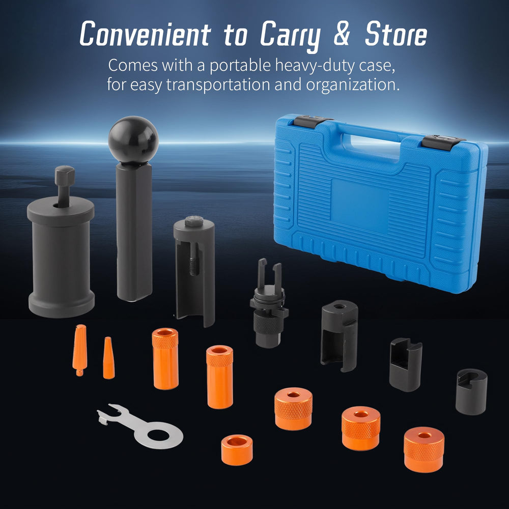 WAYCOJOY portable case storage enables easy transport and organized storage.