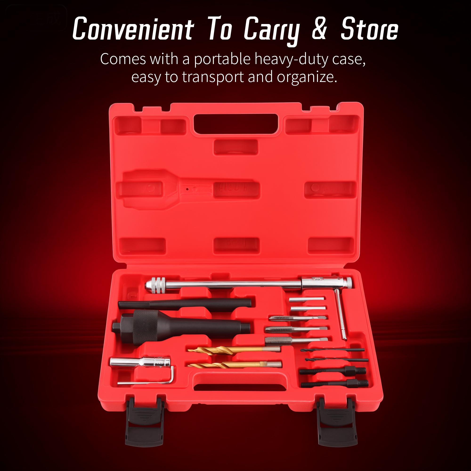 WAYCOJOY portable case keeps tools organized for shop or on-site work.