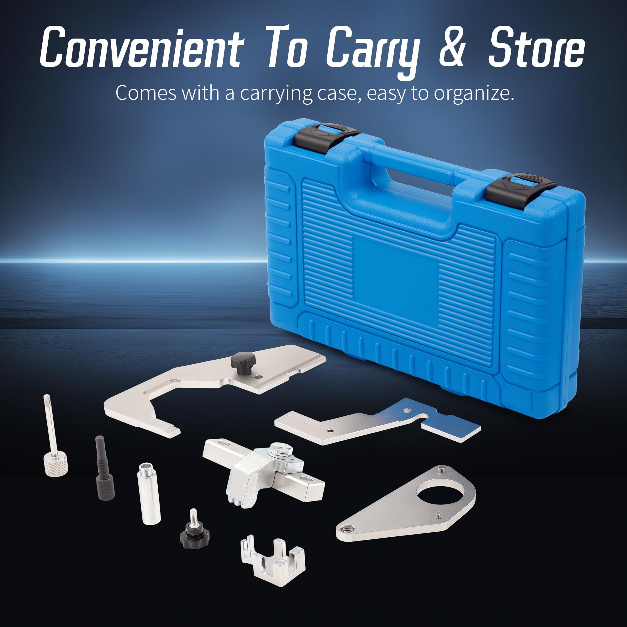 WAYCOJOY solid steel timing tool with anti-corrosion coating for durability