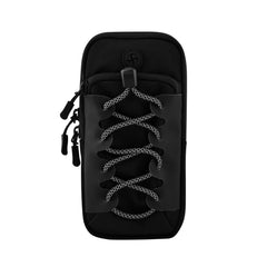 Waylenbo phone pouch arm-strap in use for quick access during pit stops.