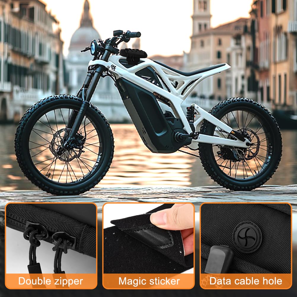 Waylenbo bag weatherproof interior keeps valuables safe in rain or dust.