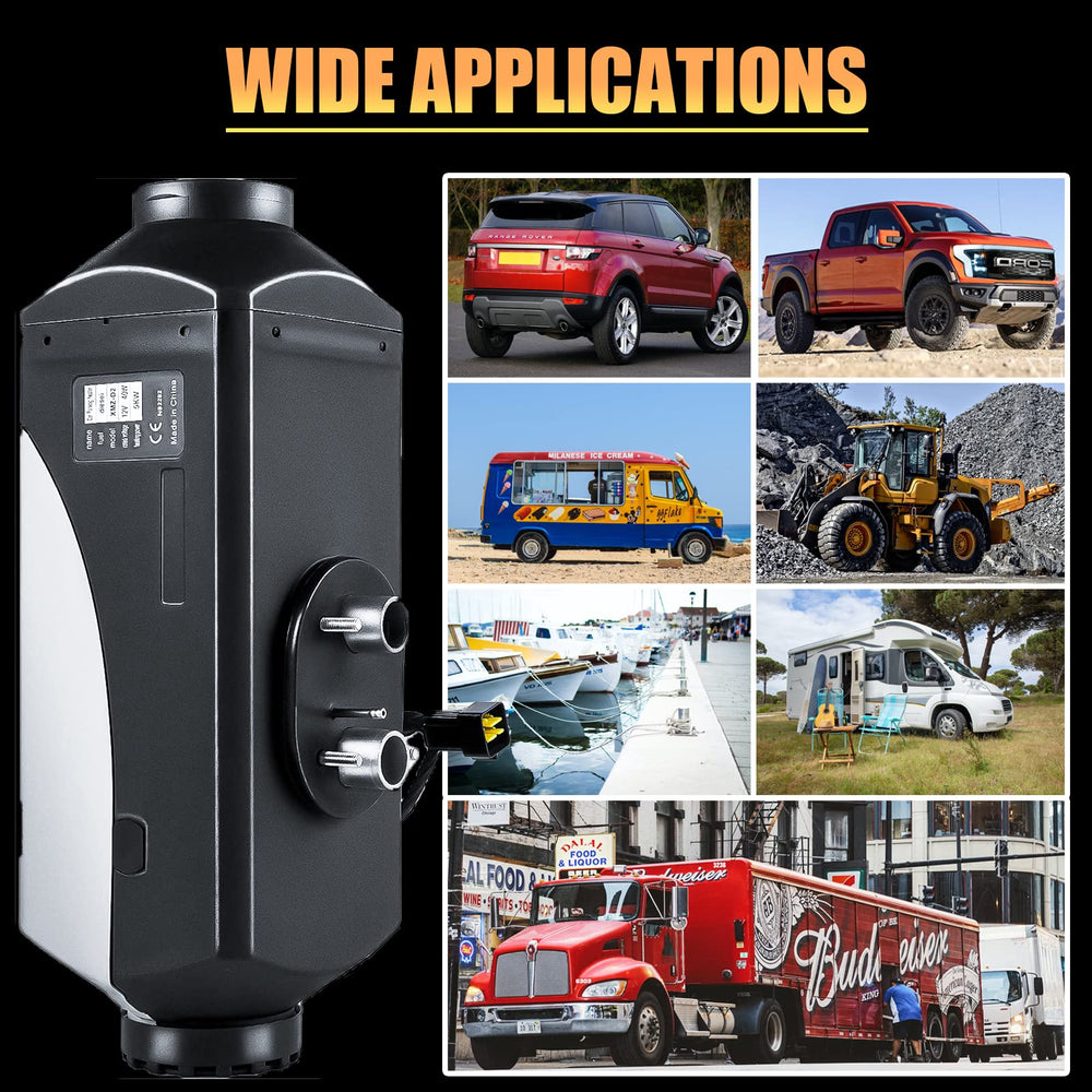 WAYSKA diesel heater 12V compact design fits tight spaces