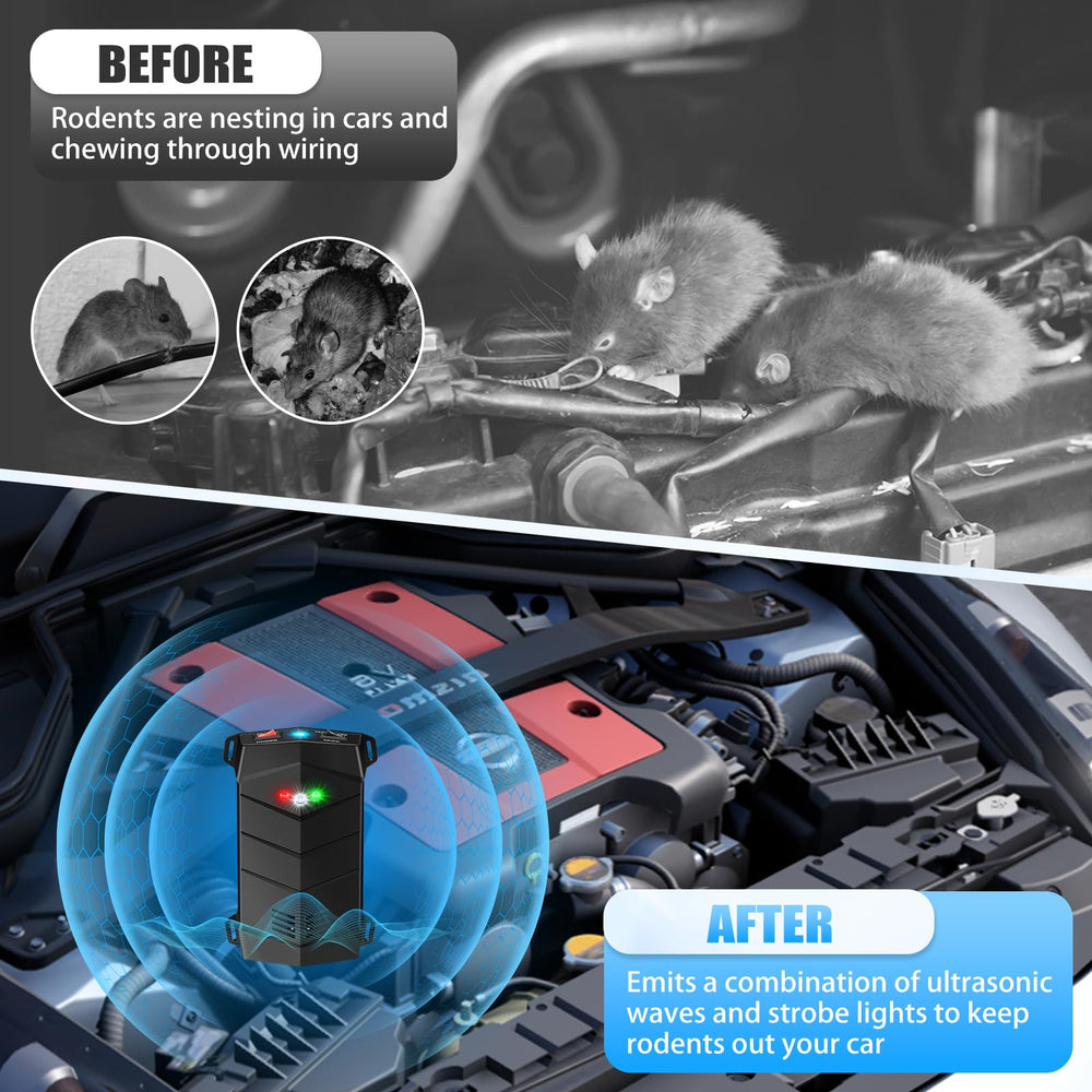 Waysla safe non-toxic rodent deterrent for homes and workshops.