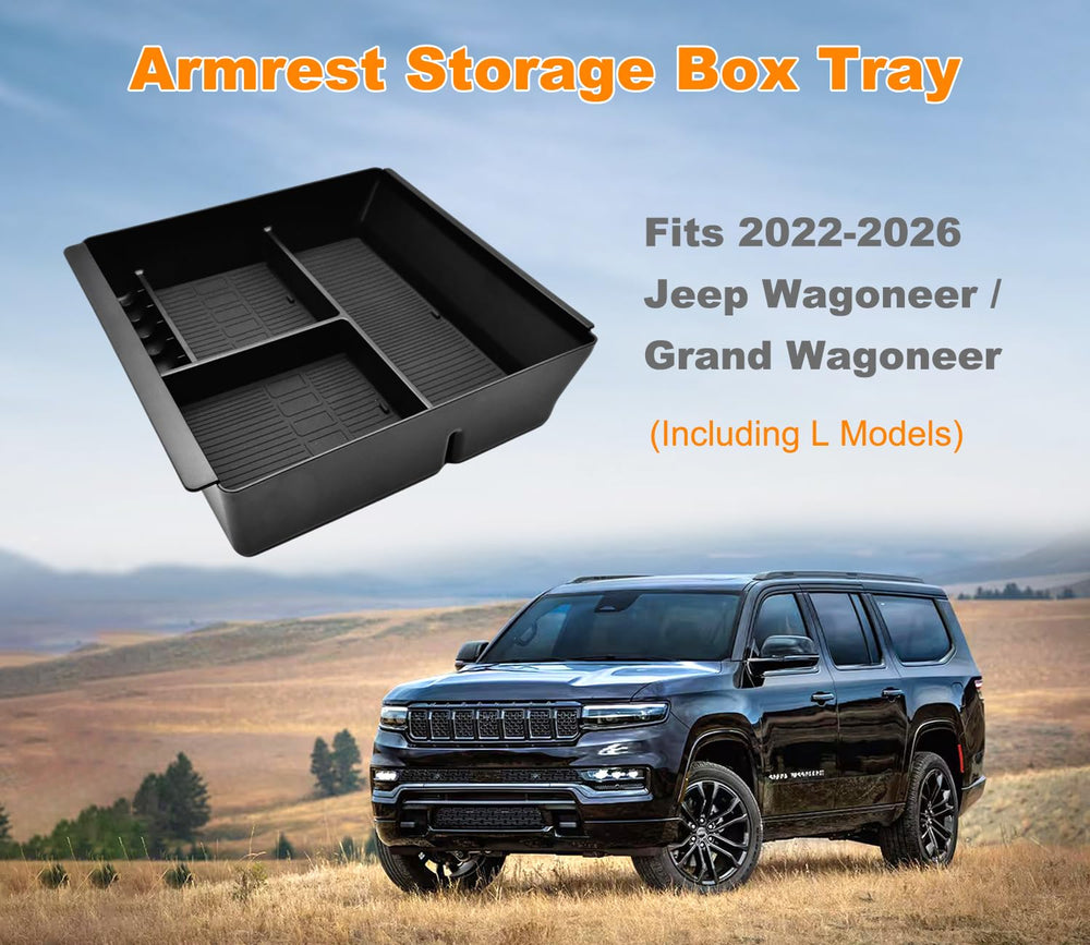 WBLATP center-console dual-tier design speeds item access during drives.