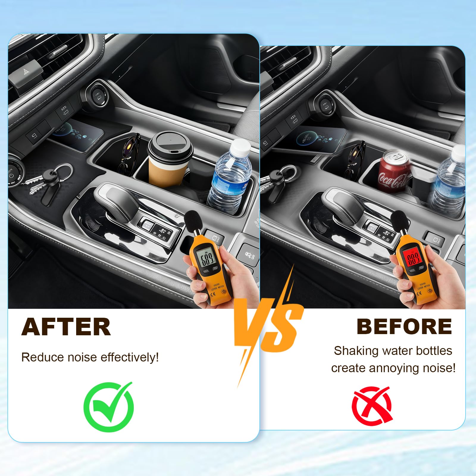 WBLATP Grand Highlander anti-slip mat detail shows camera-ready phone placement stability