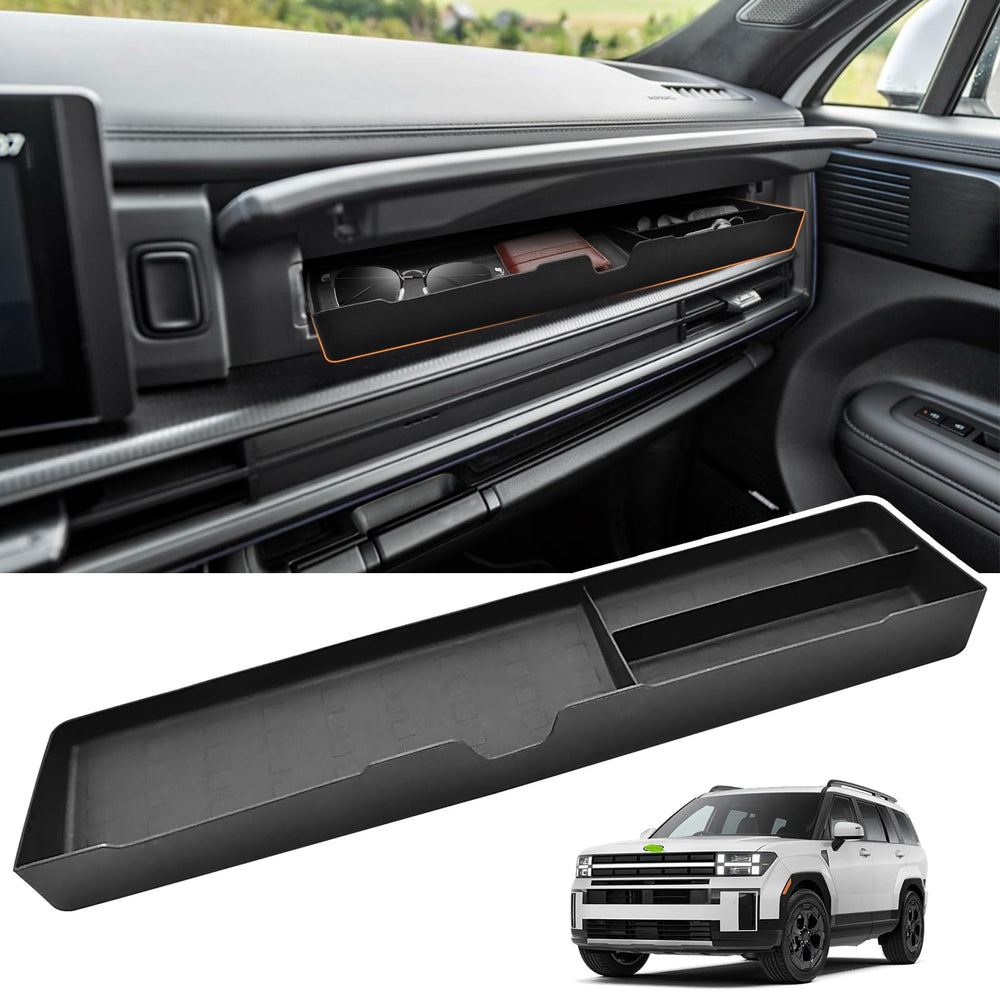 WBLATP Santa Fe passenger storage tray front view keeps essentials within reach.