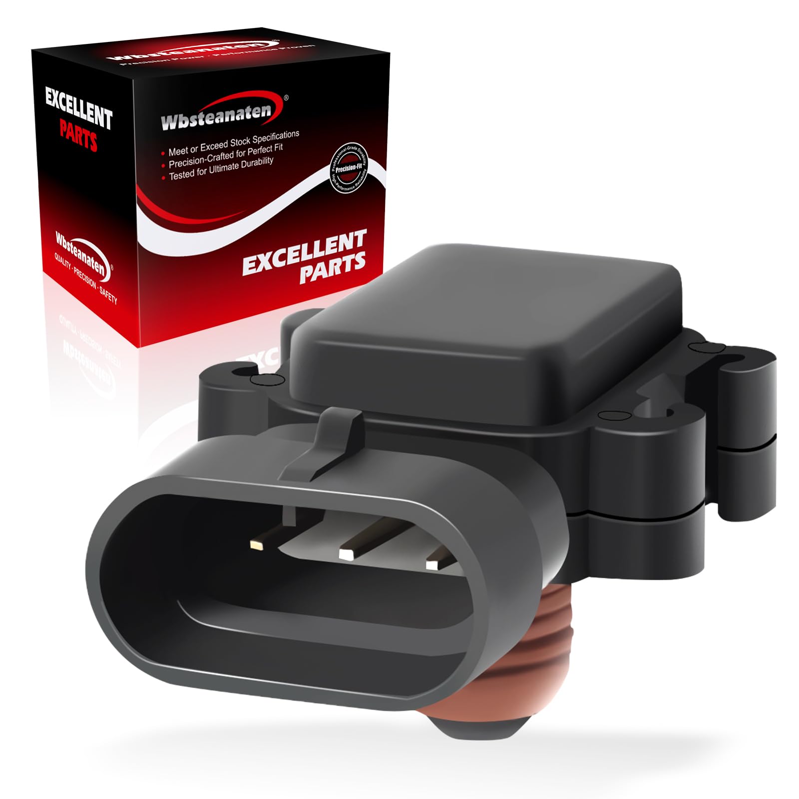 Wbsteanaten MAP Sensor front view showing compact installation-friendly design