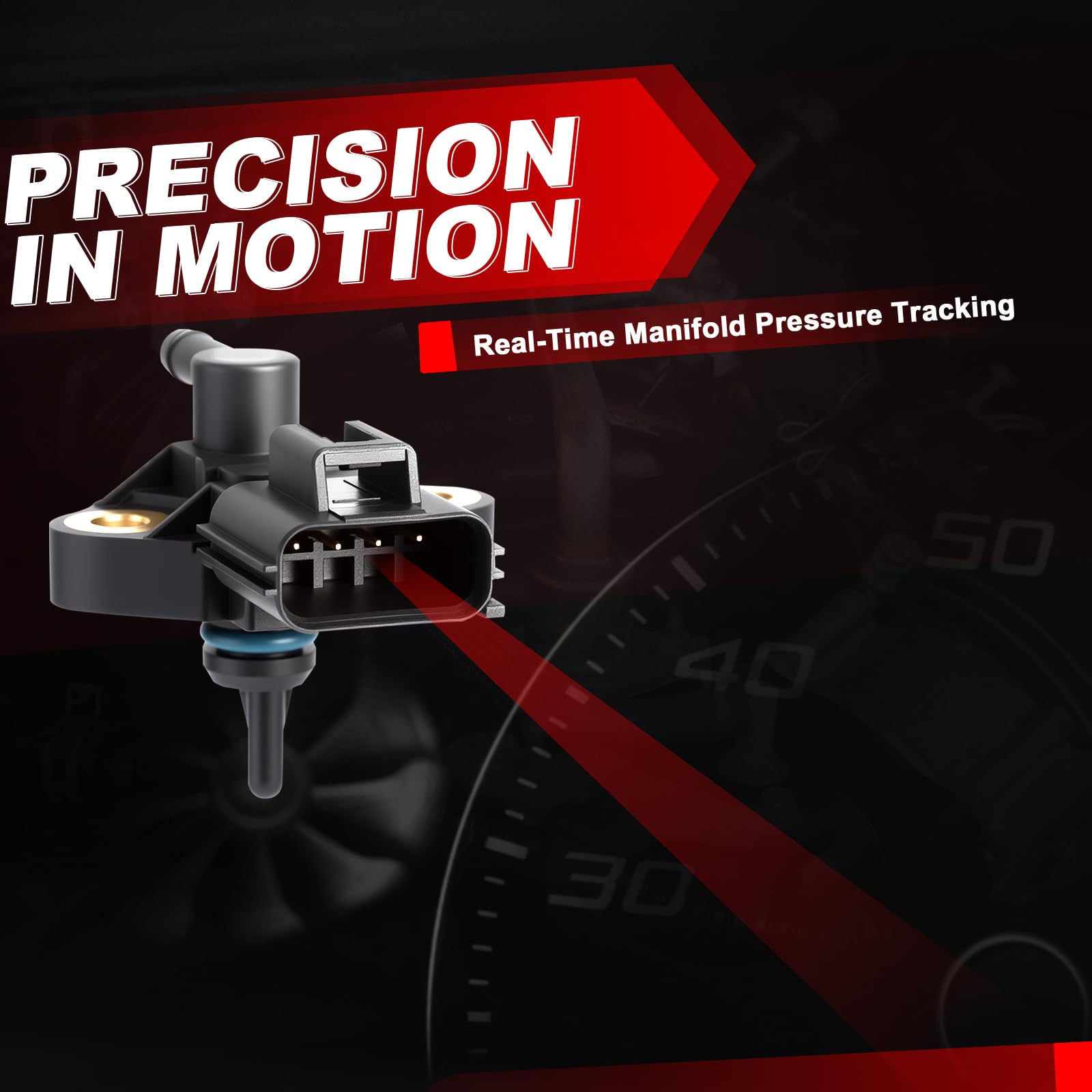 Real-time MAP data visuals from Wbsteanaten sensor showing engine monitoring