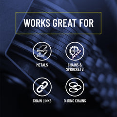 WD-40 Specialist Roller Chain 6-pack packaging for maintenance readiness.