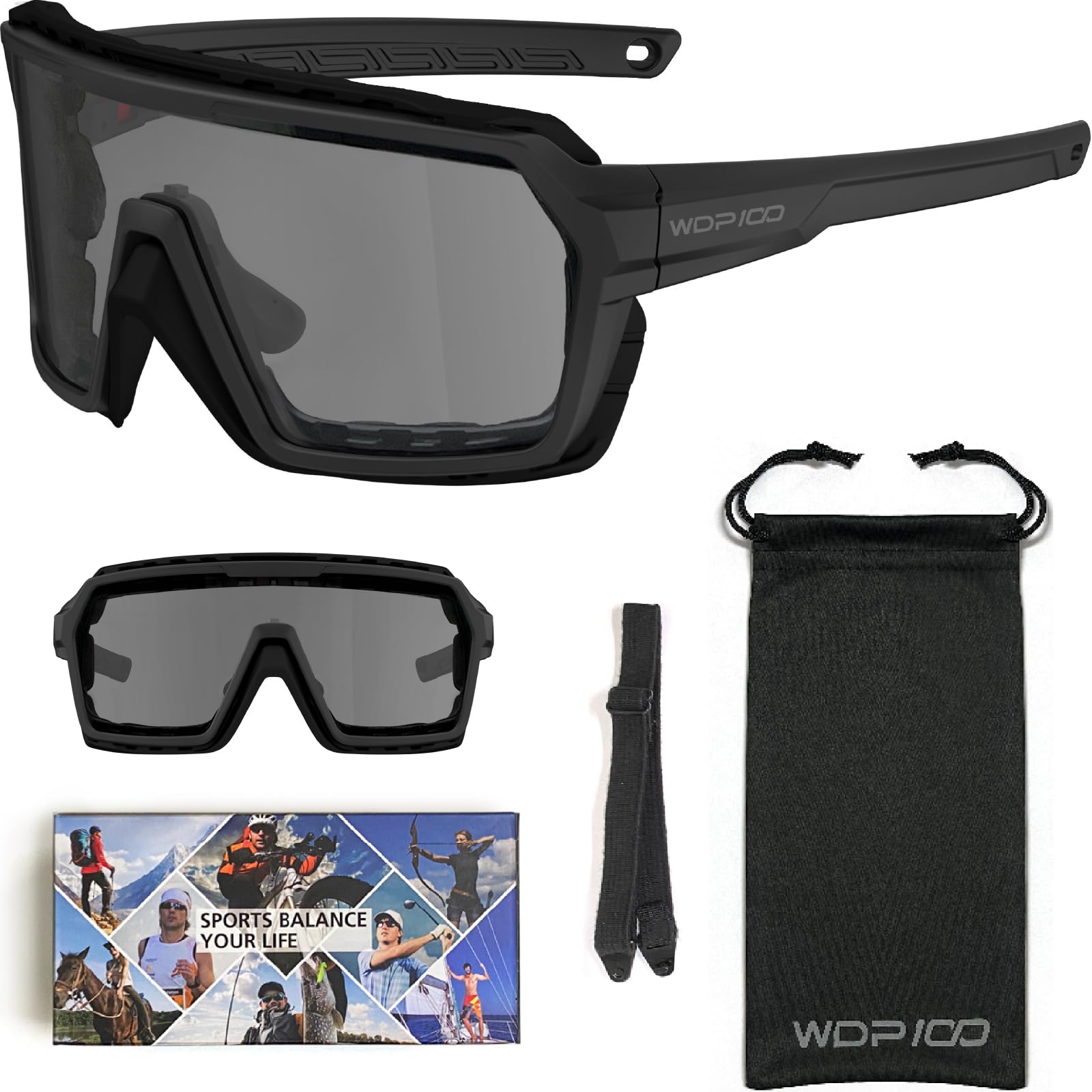 WDP100 Q38 smoke lens close-up showing fog resistance for clear vision.