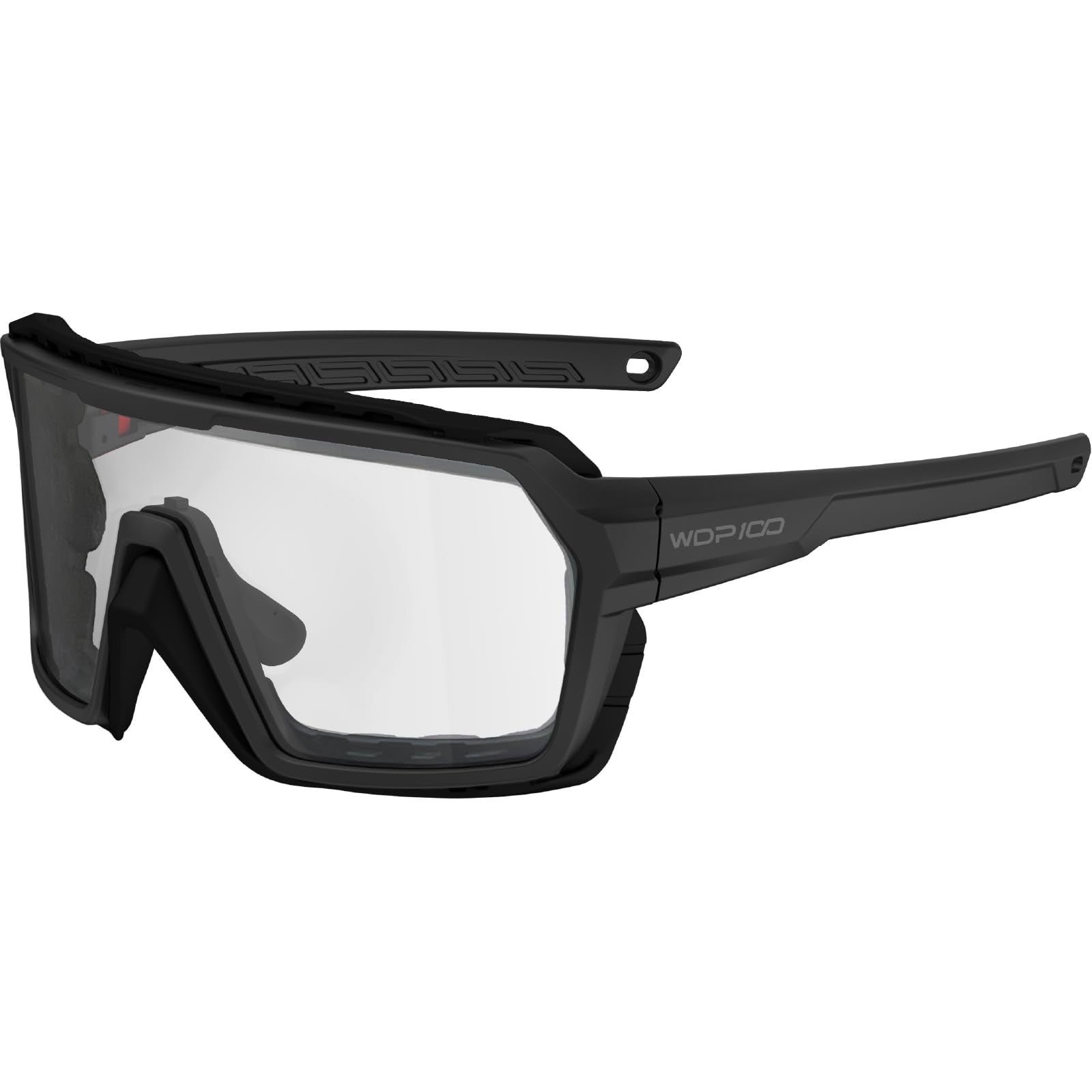WDP100 Q38 complete set with glasses, strap, and pouch for quick setup