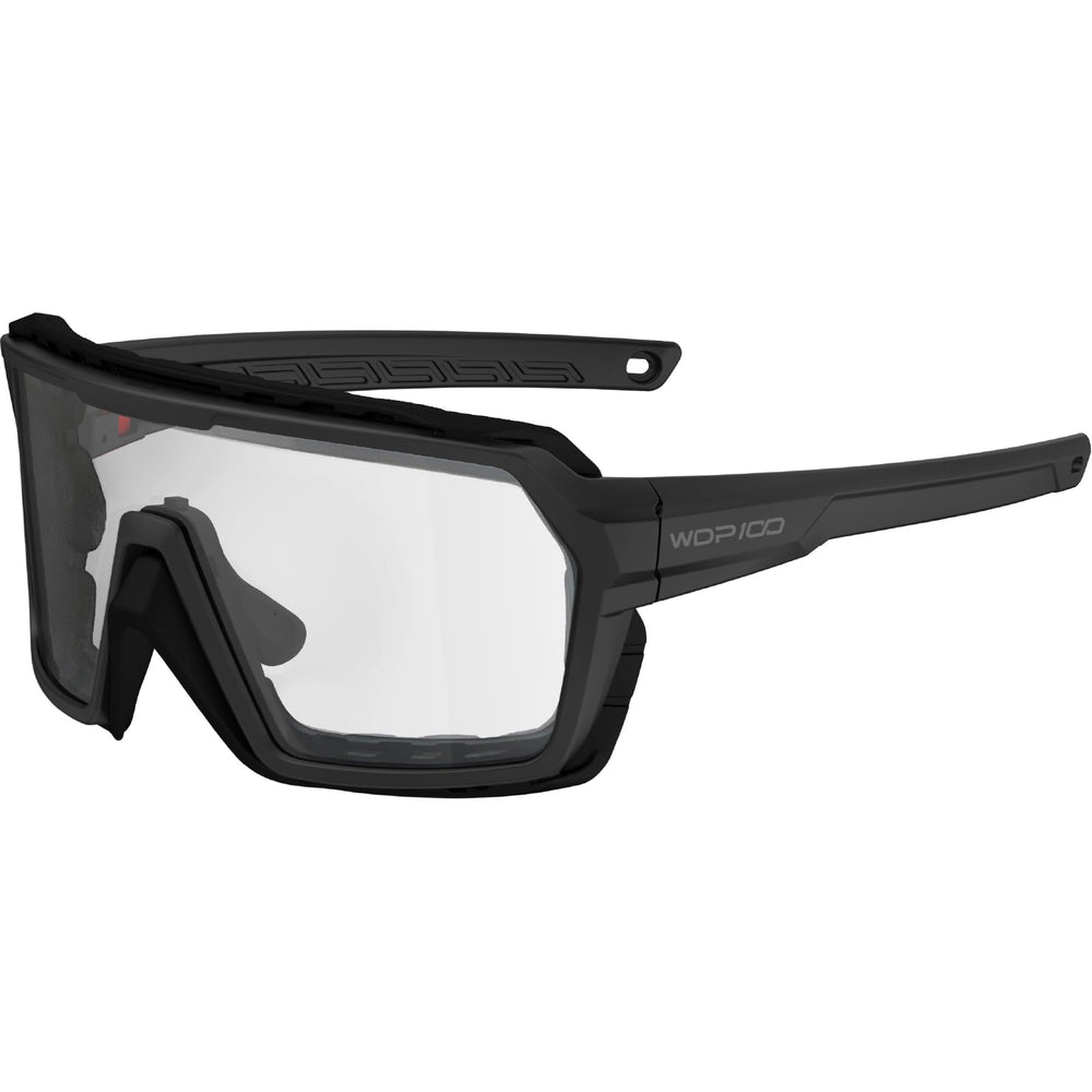 WDP100 Q38 complete set with glasses, strap, and pouch for quick setup