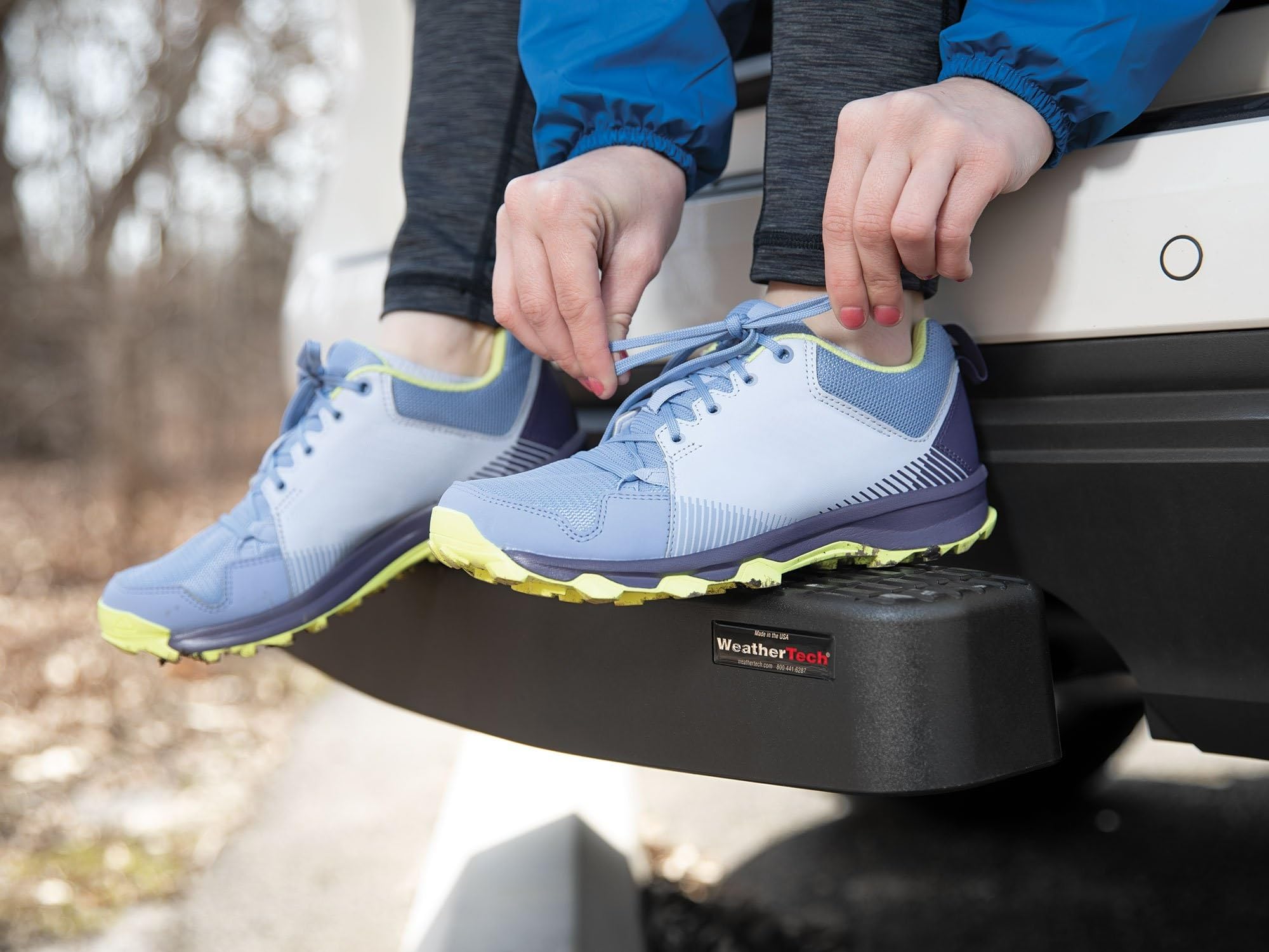WeatherTech BumpStep hardware included speeds up installation
