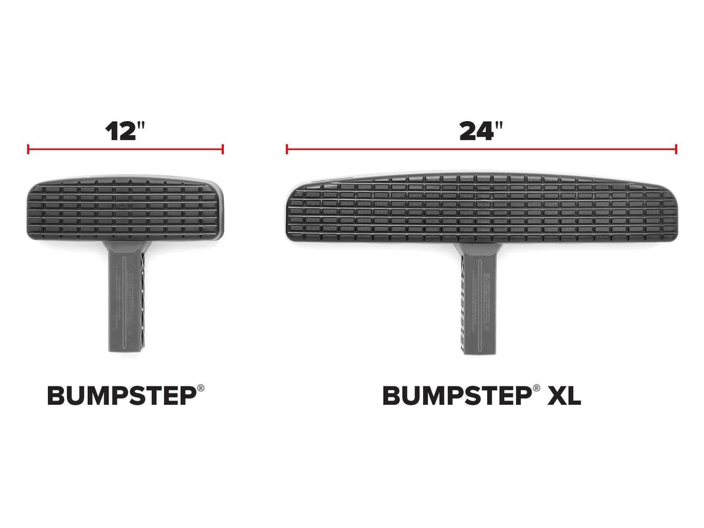 WeatherTech BumpStep non slip surface improves footing in wet conditions