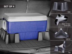 WeatherTech CargoTech containment system prevents cargo from shifting on the road.
