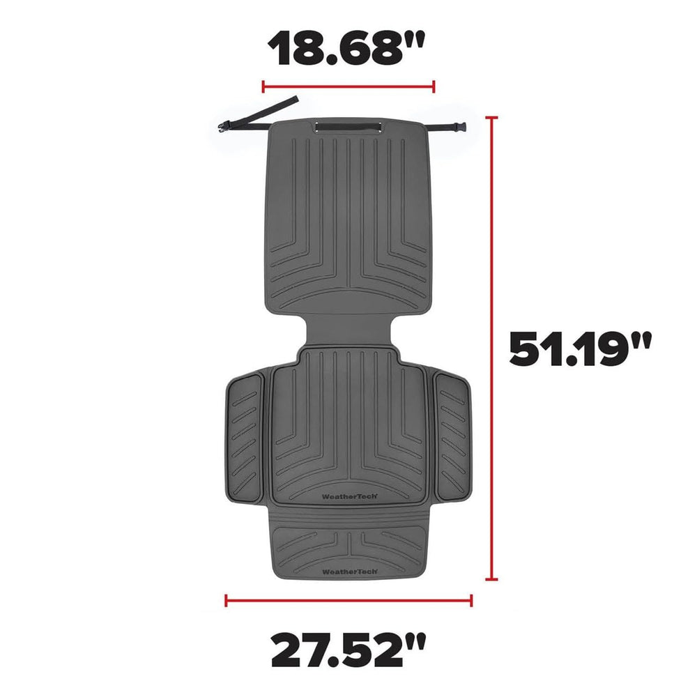 WeatherTech durable high-density TPE material resists depressions and reshapes after loads.