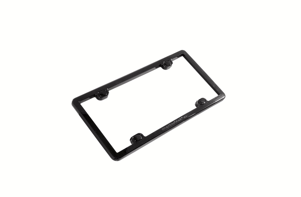 WeatherTech PlateFrame includes stainless screws for secure mounting.
