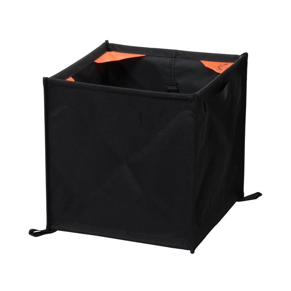 Weaver Arborist storage cube open, 16-inch span, for quick line access.