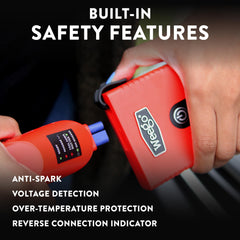 Weego 44s quick start guide shown for easy three-step operation.