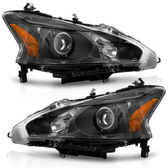 WEELMOTO Nissan Altima headlight pair for 2013-2015 delivers precise fit.