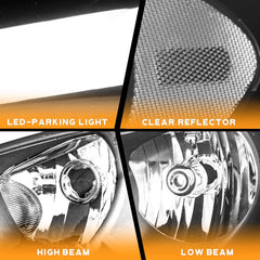 WEELMOTO Chevy Impala Limited headlight assembly installed for modern look