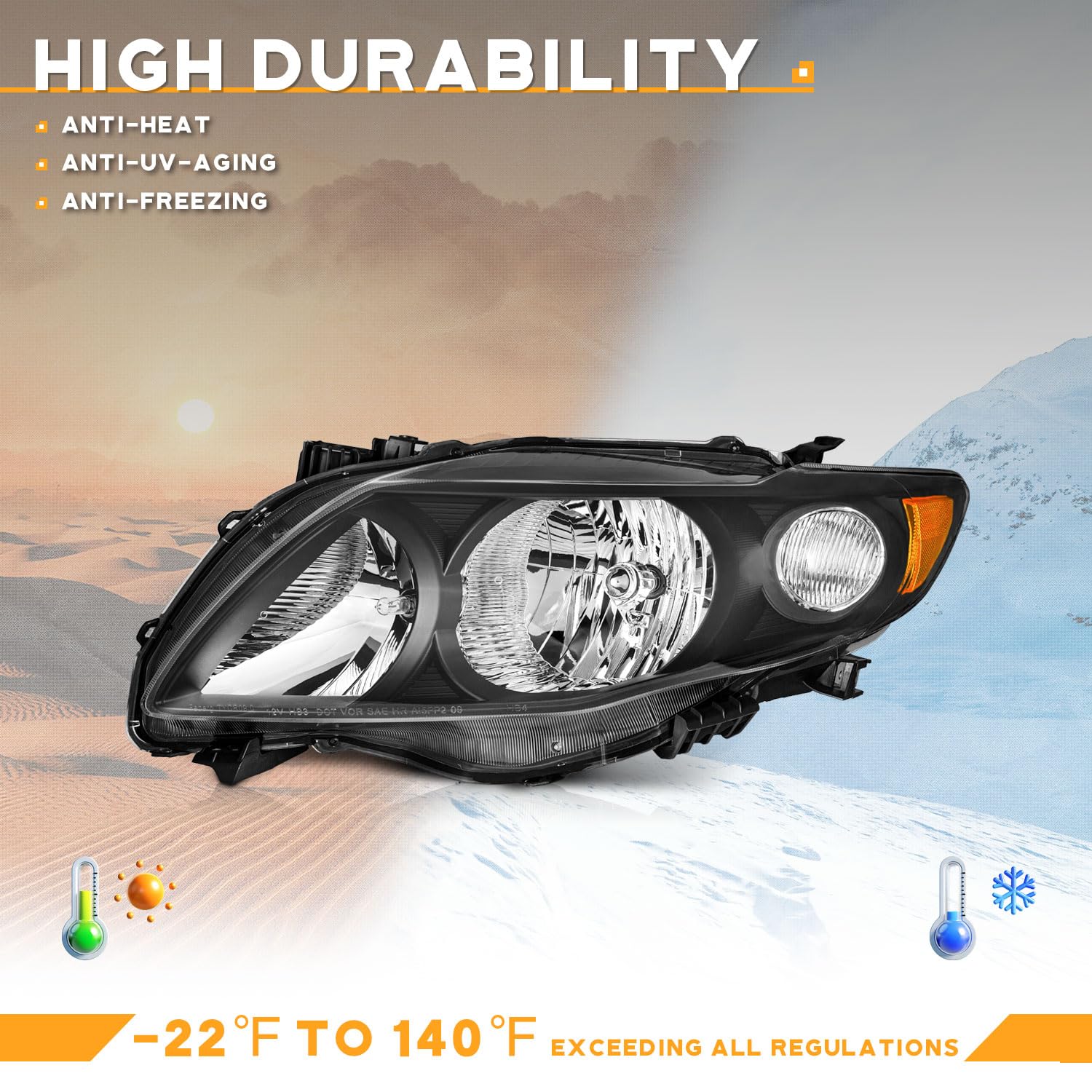 WEELMOTO amber reflector detail enhances signaling and daytime visibility