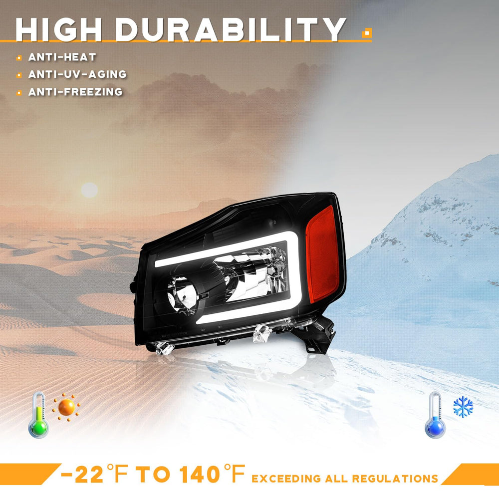 Three dynamic modes including standard beam and parking light option